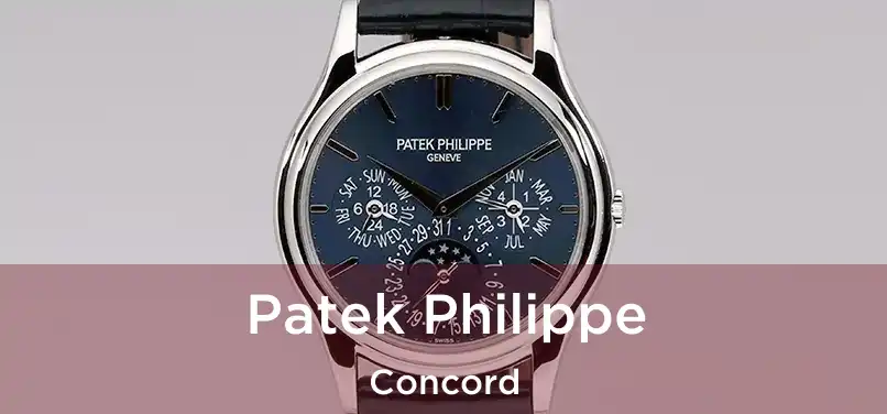 Patek Philippe Concord